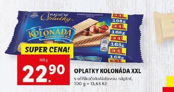 Lidl Oplatky kolonáda xxl nabídka
