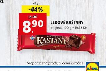 Lidl Ledové kaštany nabídka