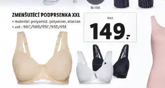 Lidl Zmenšující podprsenka xxl nabídka