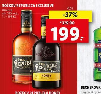 Lidl Božkov republica exclusive nabídka