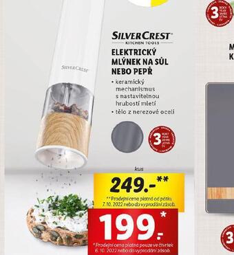 Lidl Elektrický mlýnek na sůl nebo pepř nabídka