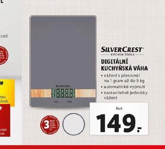 Lidl Digitální kuchyňská váha nabídka
