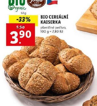 Lidl Bio cereální kaiserka nabídka