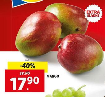 Lidl Mango nabídka