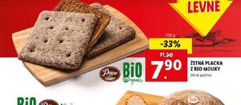 Lidl Žitná placka z bio mouky nabídka