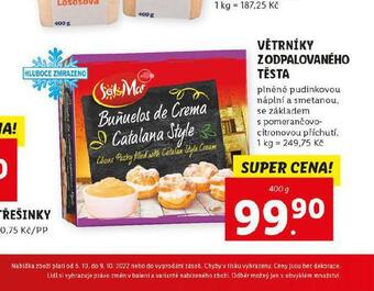 Lidl Větrníky z odpalovaného těsta nabídka