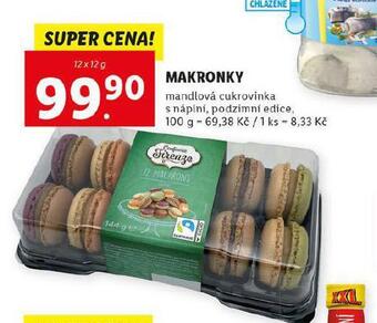 Lidl Makronky nabídka