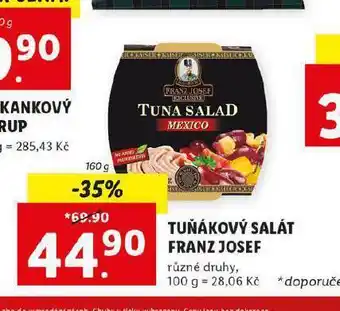 Tuňákový salát franz josef