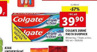 Lidl Colgate zubní pasta duopack nabídka