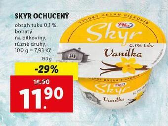 Lidl Skyr ochucený nabídka