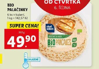 Lidl Bio palačinky nabídka