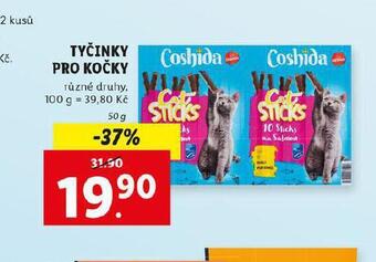 Lidl Coshida tyčinky pro kočky nabídka