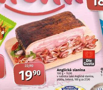 Coop Anglická slanina nabídka