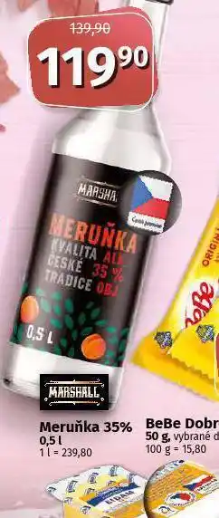 Coop Meruňka 35% nabídka