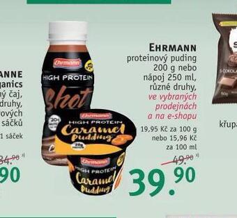 Ehrmann proteinový puding