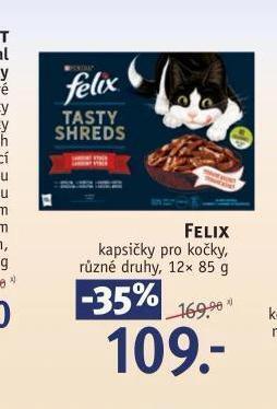 Rossmann Felix kapsičky pro kočky nabídka