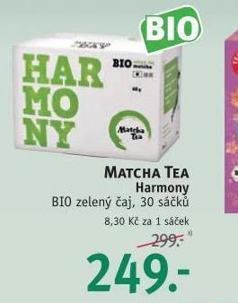 Rossmann Matcha tea harmony nabídka