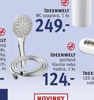Sprchová hlavice, hadice