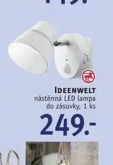 Rossmann Nástěnná led lampa nabídka