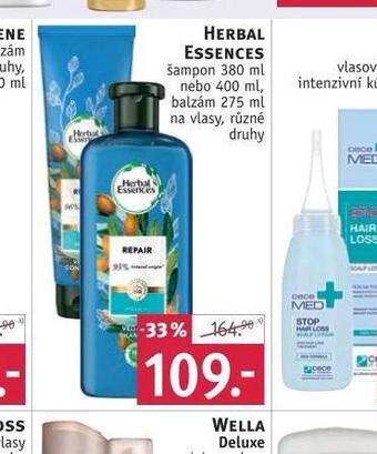 Rossmann Herbal essences šampon, balzám nabídka