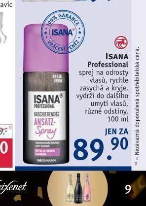 Rossmann Isana professional sprej na odrosty nabídka