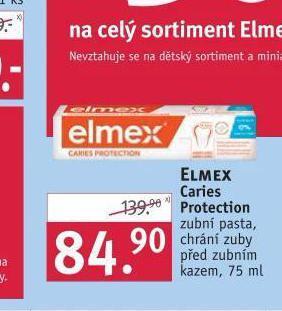 Rossmann Elmex zubní pasta nabídka