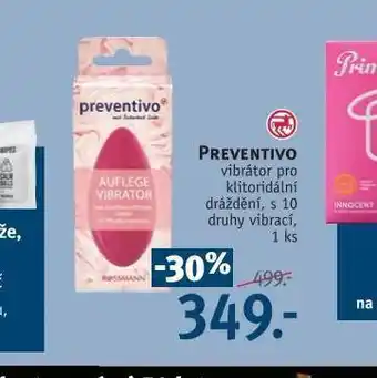 Rossmann Preventivo vinrátor nabídka