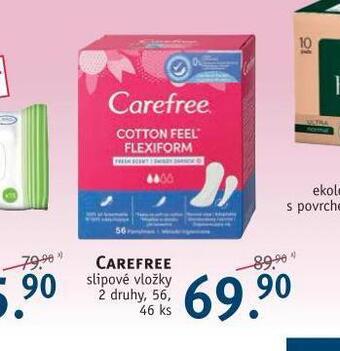 Rossmann Carefree slipové vložky nabídka