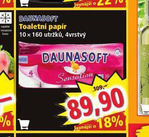 Norma Daunasoft toaletní papír nabídka