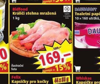 Norma Králičí stehna mražená nabídka