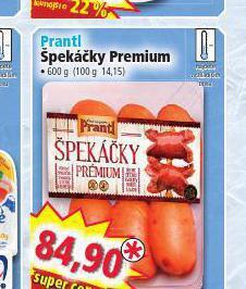 Norma Špekáčky premium nabídka