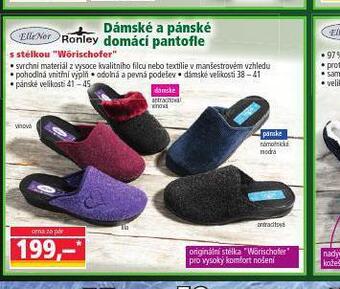 Norma Domácí pantofle nabídka