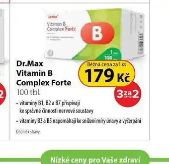 Dr. Max Dr. max vitamin b complex forte nabídka