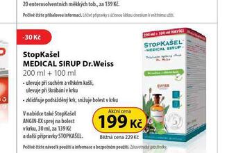 Dr. Max Stopkašel medical sirup dr. weiss nabídka