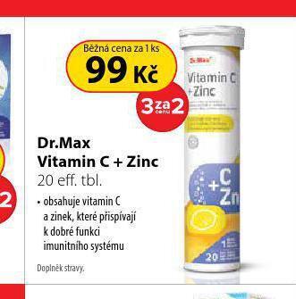 Dr. Max Dr. max vitamin c + zinc nabídka