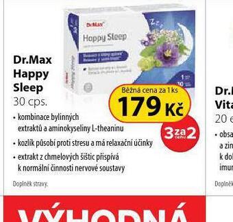 Dr. Max Dr. max happy sleep nabídka