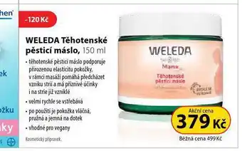 Weleda těhotenské pěstící máslo