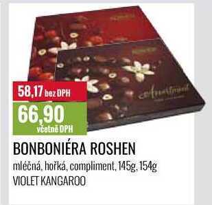 Ratio Bonboniéra roshen, 145 g, 154 g nabídka