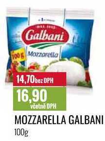 Ratio Mozzarella galbani 100g nabídka