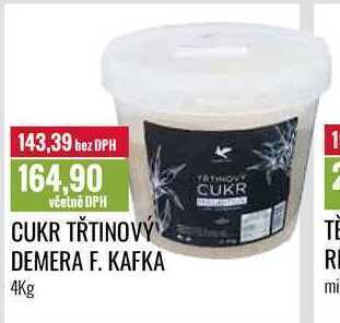 Ratio Cukr třtinový demera f. kafka, 4kg nabídka