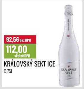 Ratio Královský sekt ice, 0,75 l nabídka