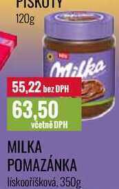 Ratio Milka pomazánka, 350 g nabídka