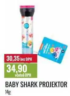 Baby shark projektor 14g