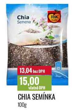 Ratio Chia semínka 100g nabídka