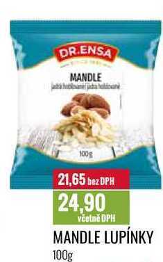 Ratio Mandle lupínky 100g nabídka