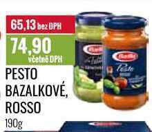 Ratio Pesto bazalkové, rosso 190g nabídka