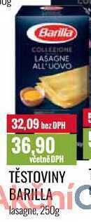 Ratio Těstoviny barilla 250 g nabídka