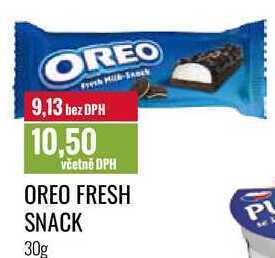 Ratio Oreo fresh snack 30g nabídka