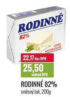 Ratio Rodinné 82% 200g nabídka