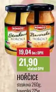 Ratio Hořčice steaková 260g, bavorská 275g nabídka